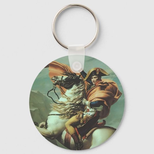 Jacques-David-Napoleon over de Alpen Sleutelhanger (Voorkant)