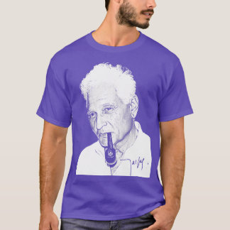 Jacques Derrida Filosoof Fan Art Design T-shirt