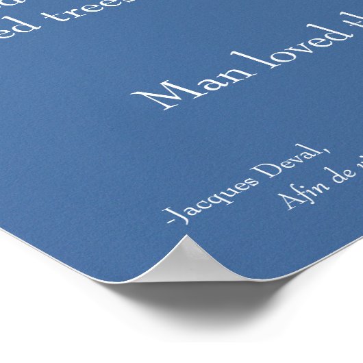 Jacques Deval Bird Poster (Hoek)