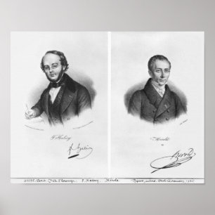 Jacques Fromental Halevy en Ferdinand Herold Poster