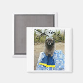 Jacques Kees-teau Magneet (Voorkant / Achterkant)