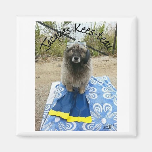 Jacques Kees-teau Magneet (Voorkant)