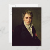 Jacques Louis David 1817 Briefkaart (Voorkant / Achterkant)