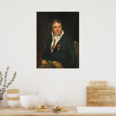 Jacques-Louis David - Georges Rouget Fine Art Poster (Keuken)