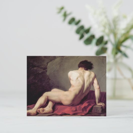 Jacques-Louis David - Patrocles Briefkaart (Staand voorkant)