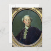 Jacques Necker c.1781 Briefkaart (Voorkant / Achterkant)