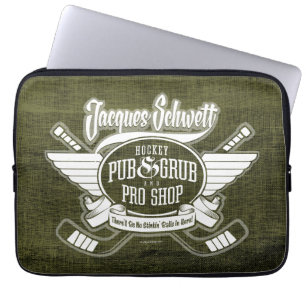 Jacques Schwett Hockey Pro Winkel Laptop Sleeve