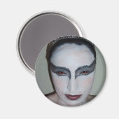 Jacqui B Black Swan Magnet (Recto/Verso)