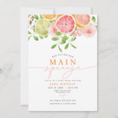 JADA Citrus Fruit Main Squeeze Vrijgezellenfeest Kaart (Voorkant)