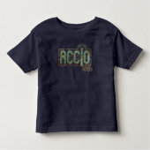 Jade Art Deco ACCIO™ Spell Grafisch Kinder Shirts (Voorkant)