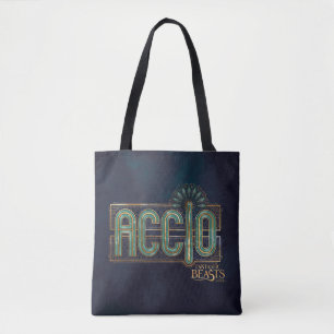 Jade Art Deco ACCIO™ Spell Grafisch Tote Bag