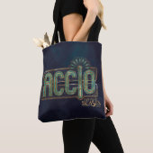 Jade Art Deco ACCIO™ Spell Grafisch Tote Bag (Dichtbij)