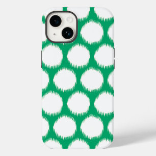Jade Asian Moods Ikat Stippen Case-Mate iPhone 14 Hoesje