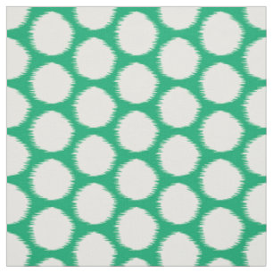 Jade Aziatische stemmingen Ikat Stippen Stof