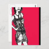 Jade Briefkaart | EL (Voorkant / Achterkant)