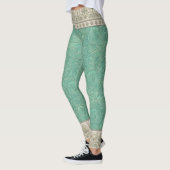 Jade décorative leggings (Gauche)