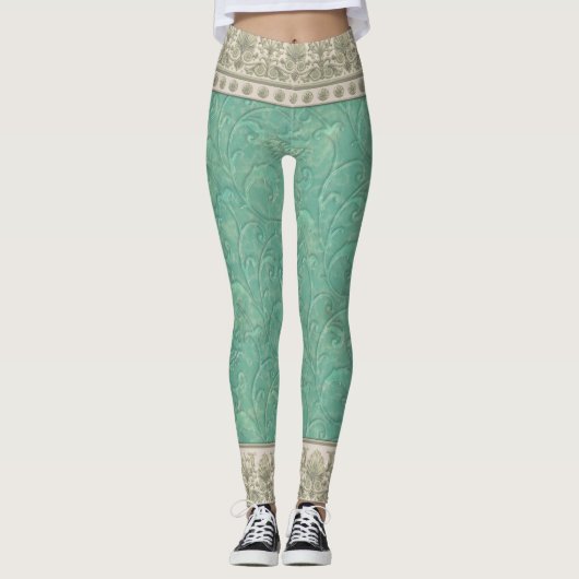 Jade décorative leggings (Devant)