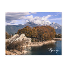 Jade Dragon Sneeuwberg in Lijiang, China