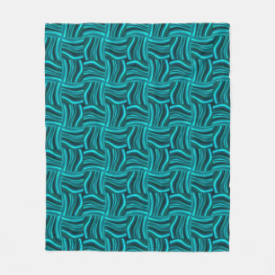Jade En Zwart Fleece Deken