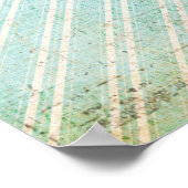 Jade Giraffe en Owl Art Poster (Hoek)