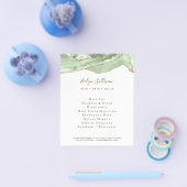 Jade Green agaat flyer (Enkel)