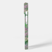 Jade Green Crystal Gel Pattern Case-Mate iPhone Case (Achterkant / Links)