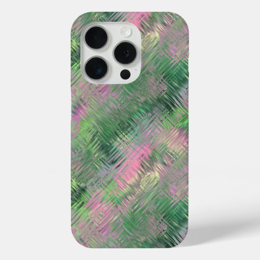Jade Green Crystal Gel Pattern Case-Mate iPhone Case (Achterkant)
