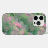Jade Green Crystal Gel Pattern Case-Mate iPhone Case (Achterkant (horizontaal))