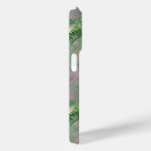 Jade Green Crystal Gel Pattern Case-Mate iPhone Case (Achterkant / Rechts)