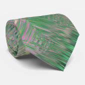 Jade Green Crystal Gel Pattern Stropdas (Opgerold)