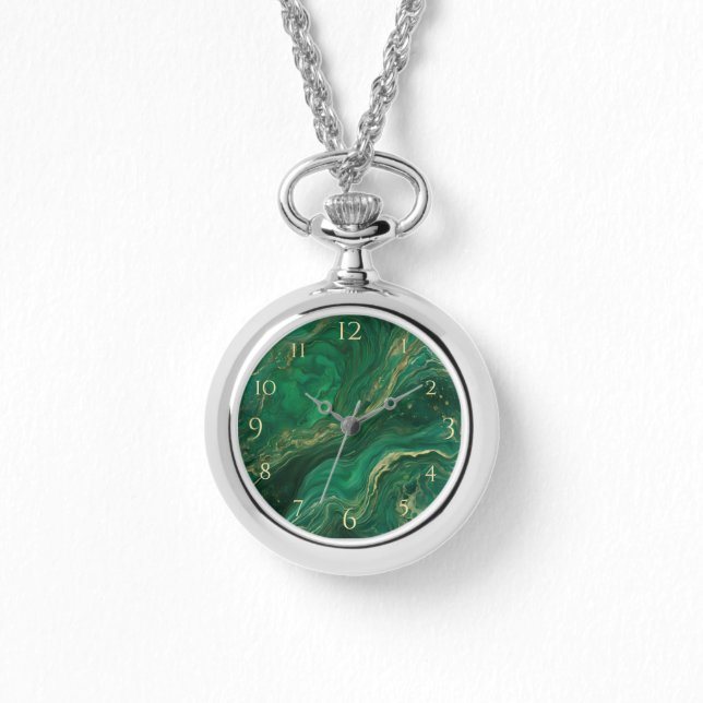 Jade Green Ketting Watch (Voorkant)