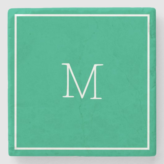 Jade Green Sandstone Onderzetter (Voorkant)