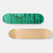 Jade green wood skateboard. skateboard (Horizontaal)