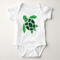 Jade Green Zee Schildpad Marmeren Mozaïek Kunst