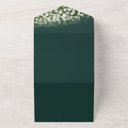 JADE GROENE BRUILOFT UITNODIGING (Buitenkant)