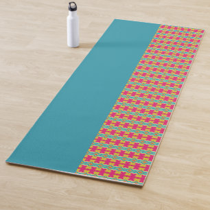 Jade met Patroon Yogamat