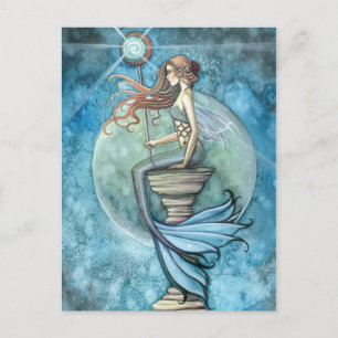 Jade Moon Zeemeermin Ansichtkaart Briefkaart