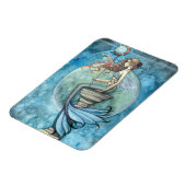 Jade Moon Zeemeermin Premium Vinyl Magneet (Linkerzijde)