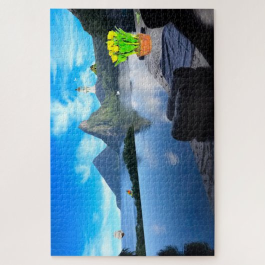 Jade Mountain Resort Legpuzzel (Verticaal)