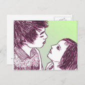 Jade & Novan | Carte postale EL (Devant / Derrière)