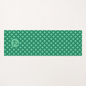 Jade Oerwoud B tweezijdig Yoga Mat (Voorkant (horizontaal))
