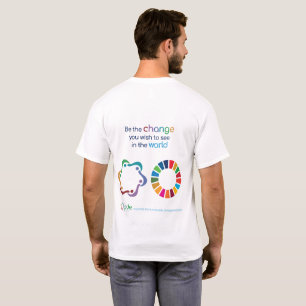 jade ondersteunt SDGs- & Be the change T-shirt