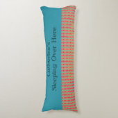 Jade Patterned Lichaamskussen (Voorkant Verticaal)