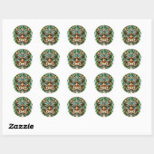Jade Shell Tiki Sticker (Vel)