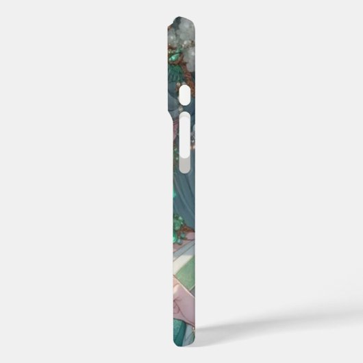 Jade Tarot Caster iPhone Case (Achterkant / Links)