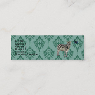 Jaded Damask Zeb-Visitekaartjes Mini Visitekaartje