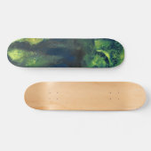 Jaded Lover 1 Deck de skateboard abstrait vert pro (Horz)