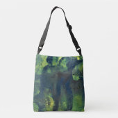 Jaded Lover 1 Deep Green Sac fourre-tout Abstrait (Dos)