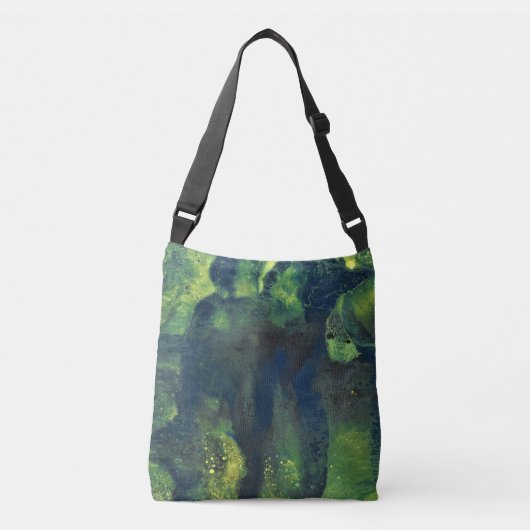 Jaded Lover 1 Deep Green Sac fourre-tout Abstrait (Devant)