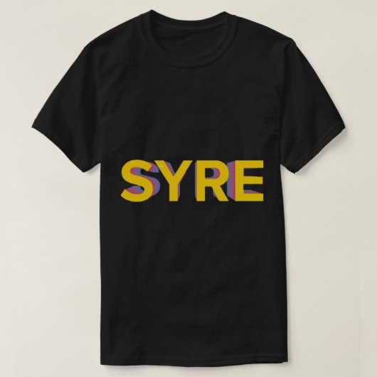 Jaden Smith - SYRE (Texte seulement) T-shirt class (Design devant)